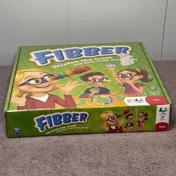 Fibber Stretch The Truth Board Game, New, Sealed Box , Age 7+, 3-4 Players READ - Picture 4 of 8